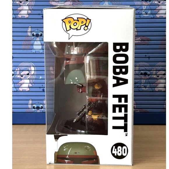 Funko Pop! #480 Star Wars Book of Boba Fett: Boba Fett Figure Mandalorian - Picture 2 of 5
